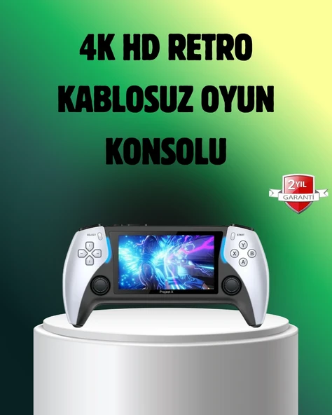 Şarjlı 4 Saat Oyun Süreli Tv Bağlantılı Retro Oyun Konsolu ürün görseli 1