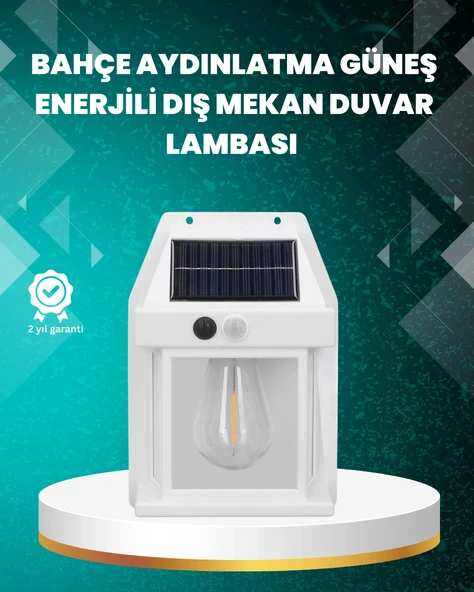 Çok Modlu Güneş Enerjili Bahçe Ve Balkon Lambası ürün görseli 1
