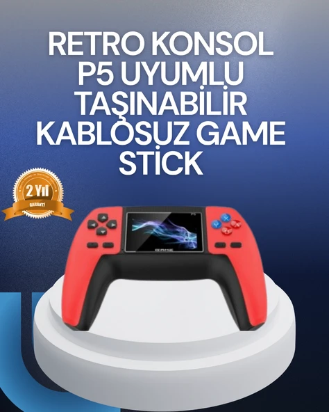 Tak Çalıştır Mini Retro Gamepad | 520 Klasik Oyun ürün görseli 1