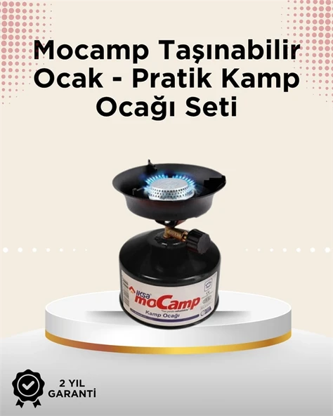 Dayanıklı, Paslanmaz Ve Yüksek Isı Dayanımlı Kamp Ocağı – Uzun Süreli Kullanım İçin ürün görseli 1