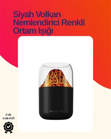 7 Renk Led Işıklı Uçucu Yağ Difüzörü – Ultrasonik Teknoloji ürün görseli 1