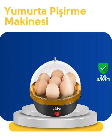 Otomatik Kapanma Özellikli Yumurta Pişirme Makinesi 7 Kapasiteli ürün görseli 1
