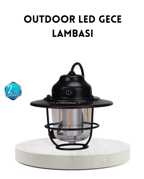 Outdoor Retro Kamp Işığı Uzun Ömürlü Pil Taşınabilir Suya Dayanıklı ürün görseli 1