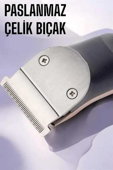 Paslanmaz Çelik Bıçaklı Hassas Çelik Bıçaklı Tıraş Makinesi ürün görseli 1