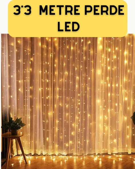 Şelale Tasarımlı Perde Led – Düğün Ve Özel Gün Işıkları ürün görseli 1