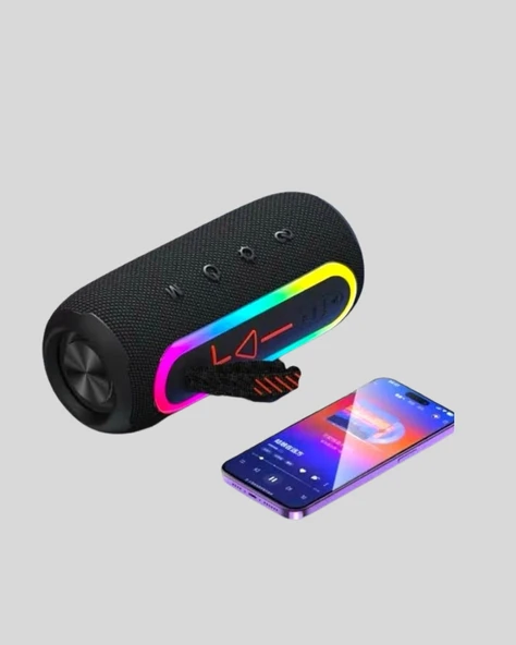 Uzun Pil Ömürlü Bluetooth 5.1 Hoparlör - Resim 5