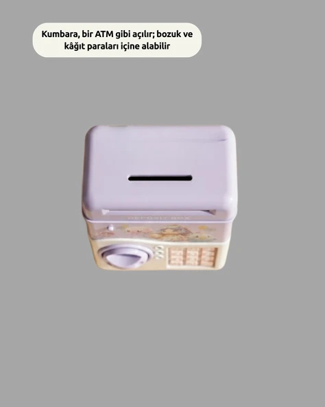 Sam51 Müzikli Işıklı Kumbara Mor - Resim 4