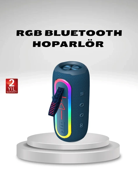 Taşınabilir Mini Bluetooth Hoparlör Güçlü Ses Ve Şık Kırmızı Tasarım ürün görseli 1