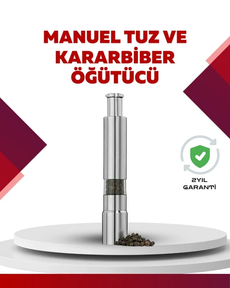Hafif Ve Kompakt, Taşınabilir Baharat Öğütücü - Mutfak Ve Masa İçin ürün görseli 1