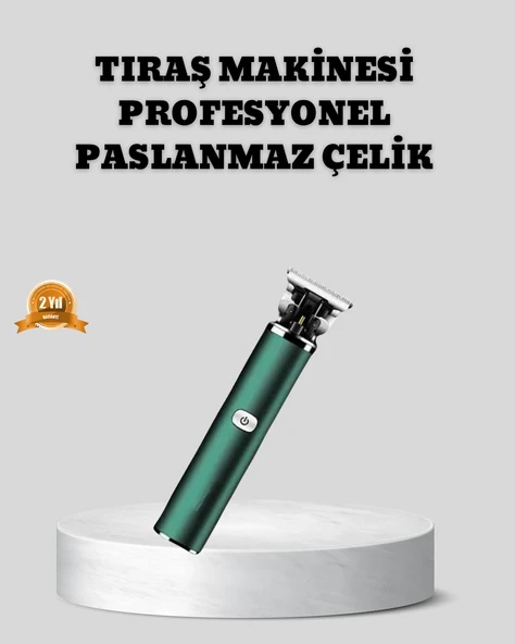 Şarjlı Erkek Tıraş Makinesi – 180 Dakika Pil Ömrü, 2.5 Saat Hızlı Şarj, Usb Ve Powerbank Uyumlu ürün görseli 1