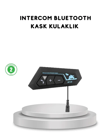 Bt22 Kask Bluetooth Kulaklık 5.0 Gürültü Engelleyici Ve Eller Serbest Kullanım ürün görseli 1