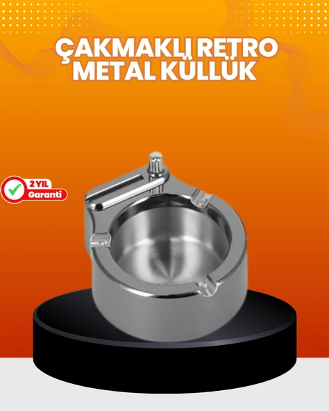 Küllük Ve Çakmak Birleşik Set Paslanmaz Çelik Gövde ürün görseli 1