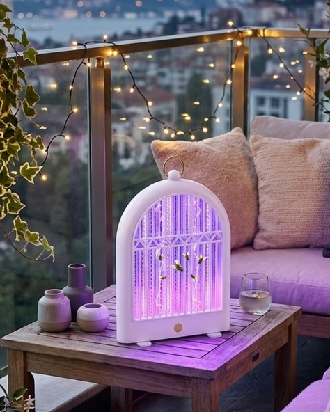 10w Güçlü Sivrisinek Lambası Balkon Ve Bahçe İçin Uygun ürün görseli 1