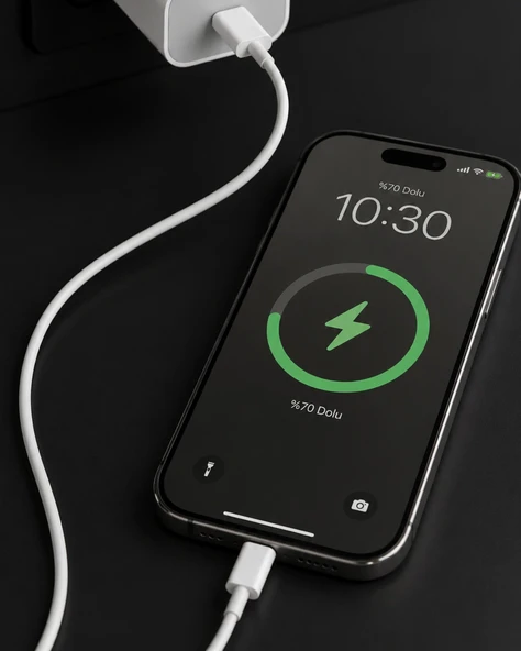 İphone 13 12 11 Xr Xs X Se 2022 2020 20w Lightning Şarj Cihazı ürün görseli 1