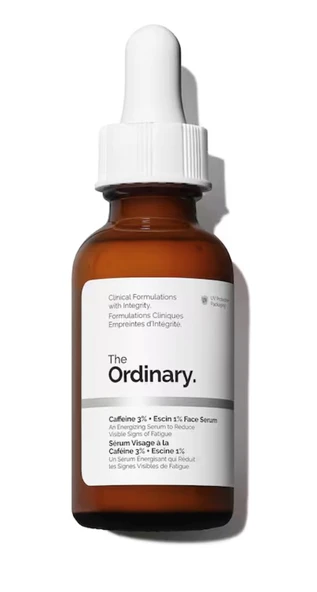 The Ordinary Caffeine 3% + Escin Face Serum - Yorgun Görünüm Karşıtı, Enerji Veren Yüz Serumu  30 ml ürün görseli 1