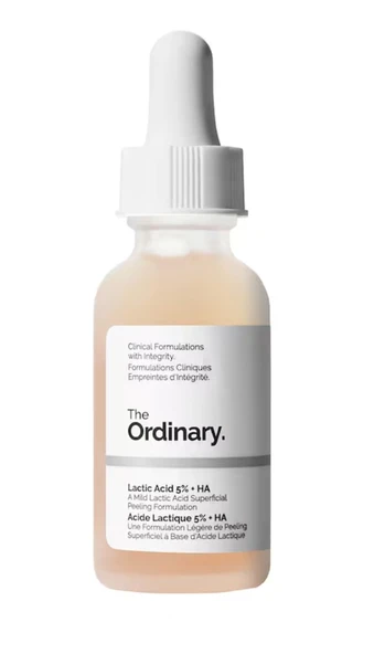 The Ordinary Lactic Acid 5% + HA - Nazik Peeling Etkili Serum 30 ml ürün görseli 1