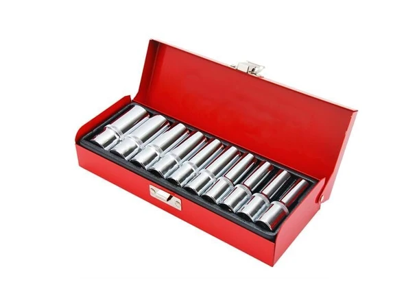 3/8'' Uzun Lokma Takımı 10 Parça MK2710 BAYTEK ürün görseli 1