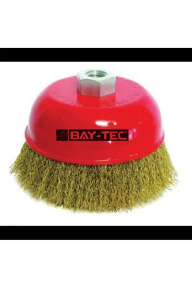 Baytec Saçaklı Çanak Tel Fırça 75 Mm Kupa Cmc ürün görseli 1
