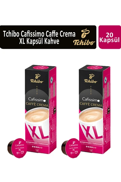 Tchibo Cafissimo Caffe Crema XL Wake Up Kapsül Kahve x 2 Adet ürün görseli 1
