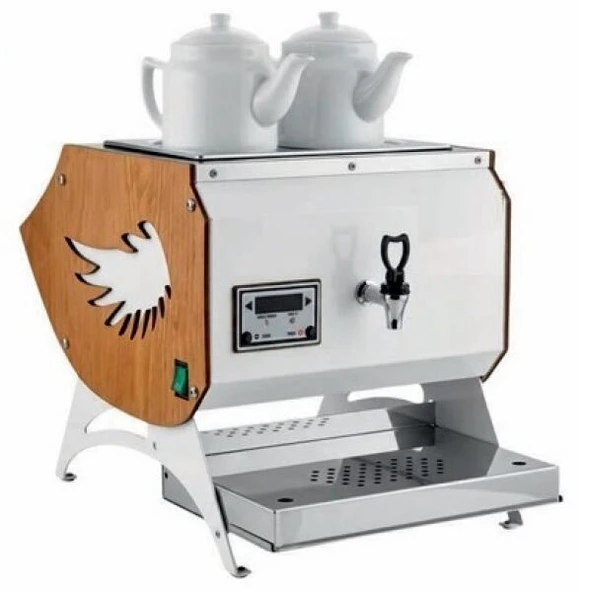2 Demlikli Kafe Tipi Şamandıralı Çay Ocağı ürün görseli 1