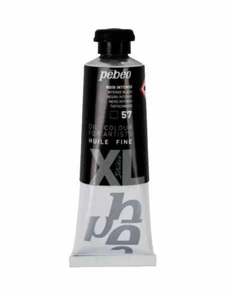 PEBEO HUILE FINE XL YĞL BY 37ml Intense Black ürün görseli 1