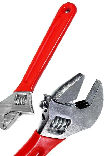 Chermik Kurbağacik Anahtar Ayarlanabilir Ingiliz Anahtarı 12" 300mm Kurbağacık Anahtar Kırmızı 1410 ürün görseli 1