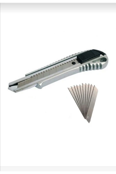Omega Tools Metal Maket Bıçağı Ve Yedeği 10 Adet ürün görseli 1