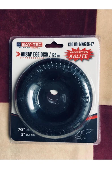 Baytec BAY-TEC AHŞAP EĞE DİSK 125mm MK0286-17 ürün görseli 1