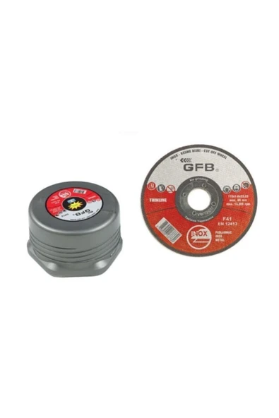 GFB 25 Adet 115*1 Inox Paslanmaz Kesici Kıl Kesici Taş Kesme Taşı ürün görseli 1