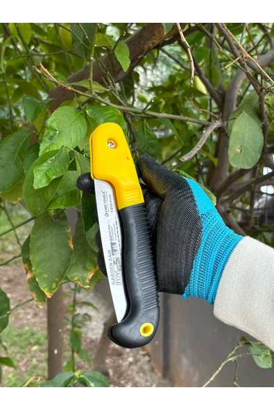 CMC Tools Katlanır Kamp Testere 180mm İnce Diş Budama Testeresi - Resim 2