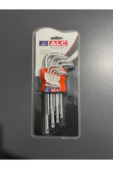 ALC 9 Parça Torx Yıldız Alyan Seti ürün görseli 1