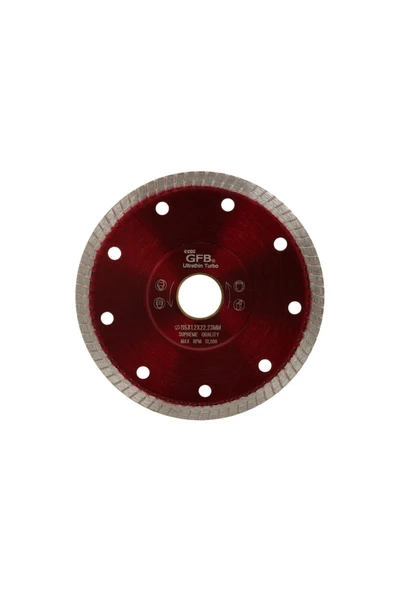 GFB 2391 Hassas İnce 115x1,2mm Turbo Elmas Seramik Fayans Kesici ürün görseli 1