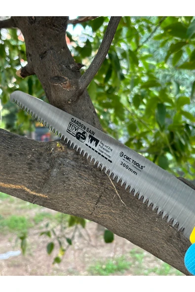 CMC Tools Katlanır Kamp Testere 180mm İnce Diş Budama Testeresi - Resim 4