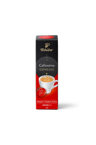 Tchibo Cafissimo Espresso Elegant Aroma 10'lu Kapsül Kahve ürün görseli 1
