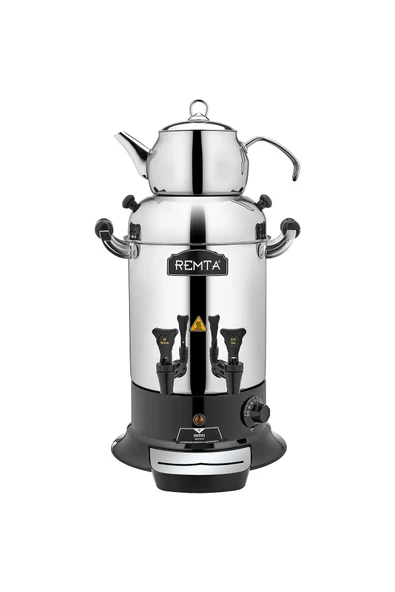 Remta R26 Midi 9 Litre Kapasiteli  Çift Demlikli Elektrikli Semaver ürün görseli 1