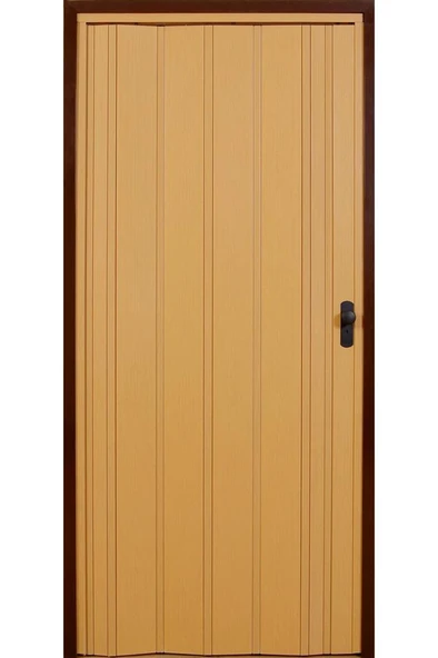 Akordeon Kapı Meşe Ahşap Desenli  72X215cm ürün görseli 1