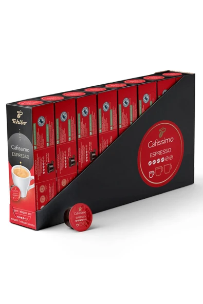 Tchibo Cafissimo Espresso Elegant Aroma 80 Adet Kapsül Kahve - Avantajlı Paket ürün görseli 1