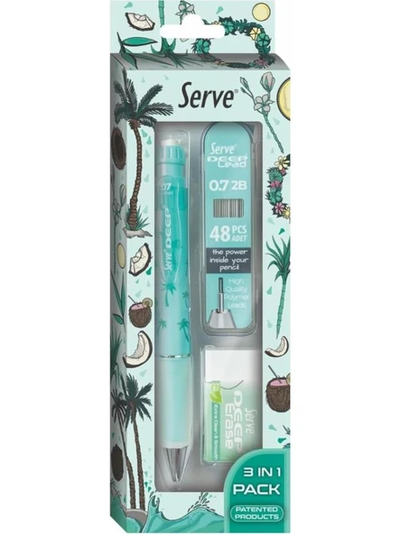 SERVE VERSATIL DEEP 07 DOGA PALMIYE 3 IN 1 ürün görseli 1