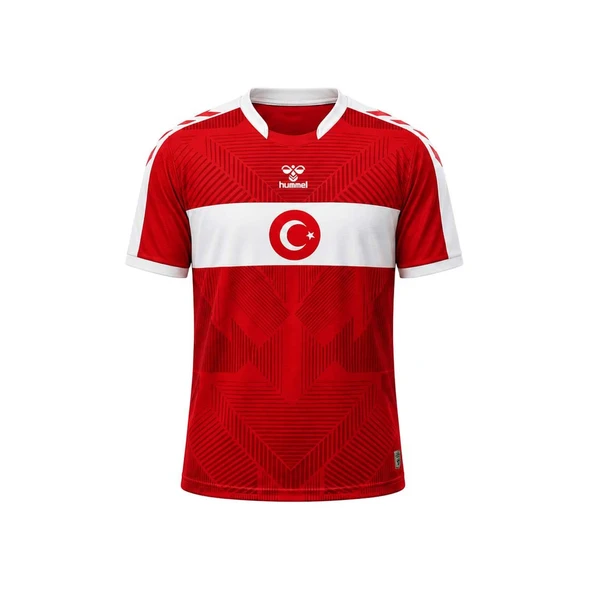 Hummel 25/26 Sezonu Çocuk Milli Takım Forma Kırmızı ürün görseli 1