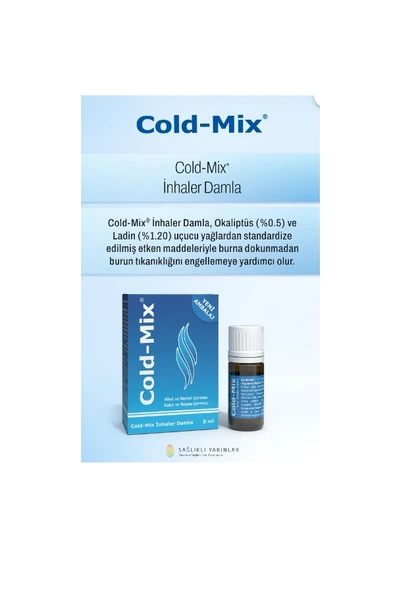 Cold-Mix Cold Mix Inhaler Damla 5 Ml - Resim 3