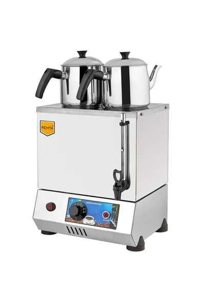 Remta 20 Model Çift Demlikli Elektrikli Çay Ocağı 14 lt (Pleytsiz) - EP02(A)-Demlikli ürün görseli 1