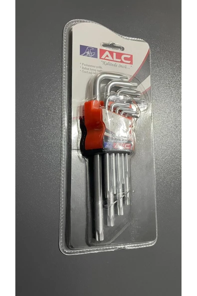 ALC 9 Parça Torx Yıldız Alyan Seti - Resim 2