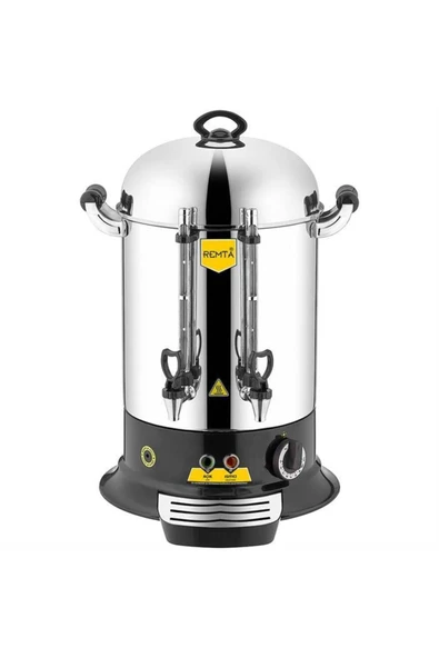 Remta ER14 160 Bardak 15 Lt Elegance Elektrikli Çelik Çay Makinesi Çay Otomatı Semaver Sanayi Tipi Profesyonel Çaymatik ürün görseli 1