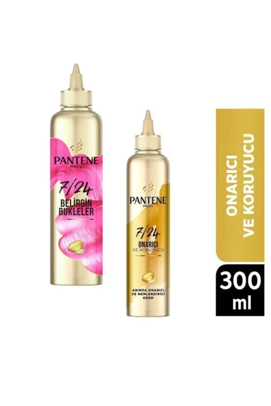 Pantene Kıvırcık Bakım Onarıcı Bakım 7/24 300 ml Saç Kremi ürün görseli 1