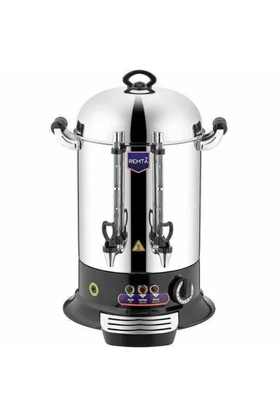 Remta ER15 250 Bardak 22 Lt Elegance Elektrikli Çelik Çay Makinesi Çay Otomatı Semaver Sanayi Tipi Profesyonel Çaymatik ürün görseli 1