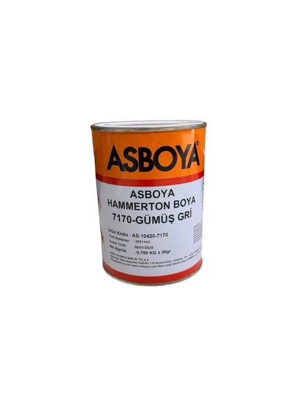 ASBOYA HAMMERTON GÜMÜŞ GRİ 1/1 (0.700KG ) ürün görseli 1