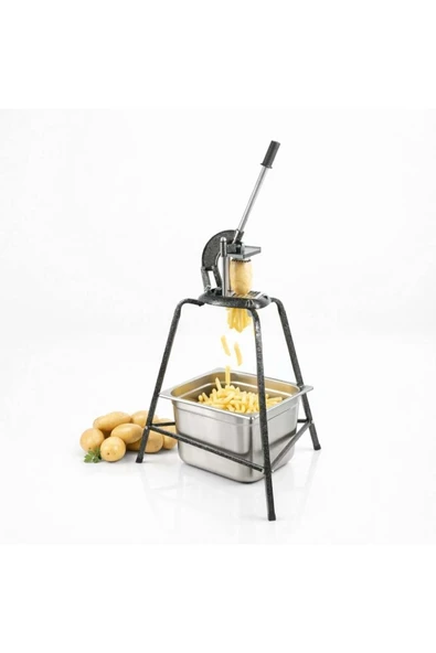 Özlem Sanayi Tip Ayaklı Patates Dilimleme Makinesi Patates Dilimleme Makinası Sebze Dilimleme Parmak Patates Dilimleme ürün görseli 1