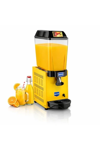 Remta 20 Litre Tekli Şerbet Soğutucu Sarı - ST10 ürün görseli 1