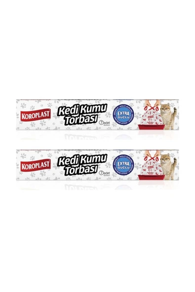 Koroplast Kedi Kumu Torbası 7 Li X 2 Adet ürün görseli 1