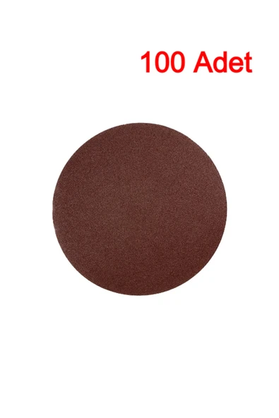 Sia Deliksiz Cırt Zımpara 115 Mm Spiral Avuç Taşlama Matkap Uyumlu (220 Kum) 100 Adet ürün görseli 1